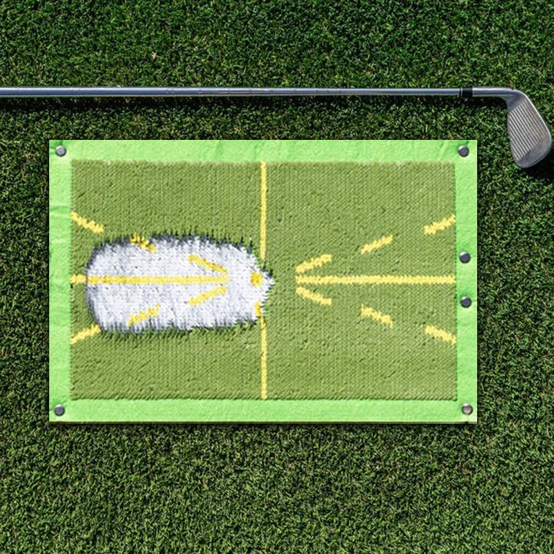 Golf Training Mat For Swing Detection Batting