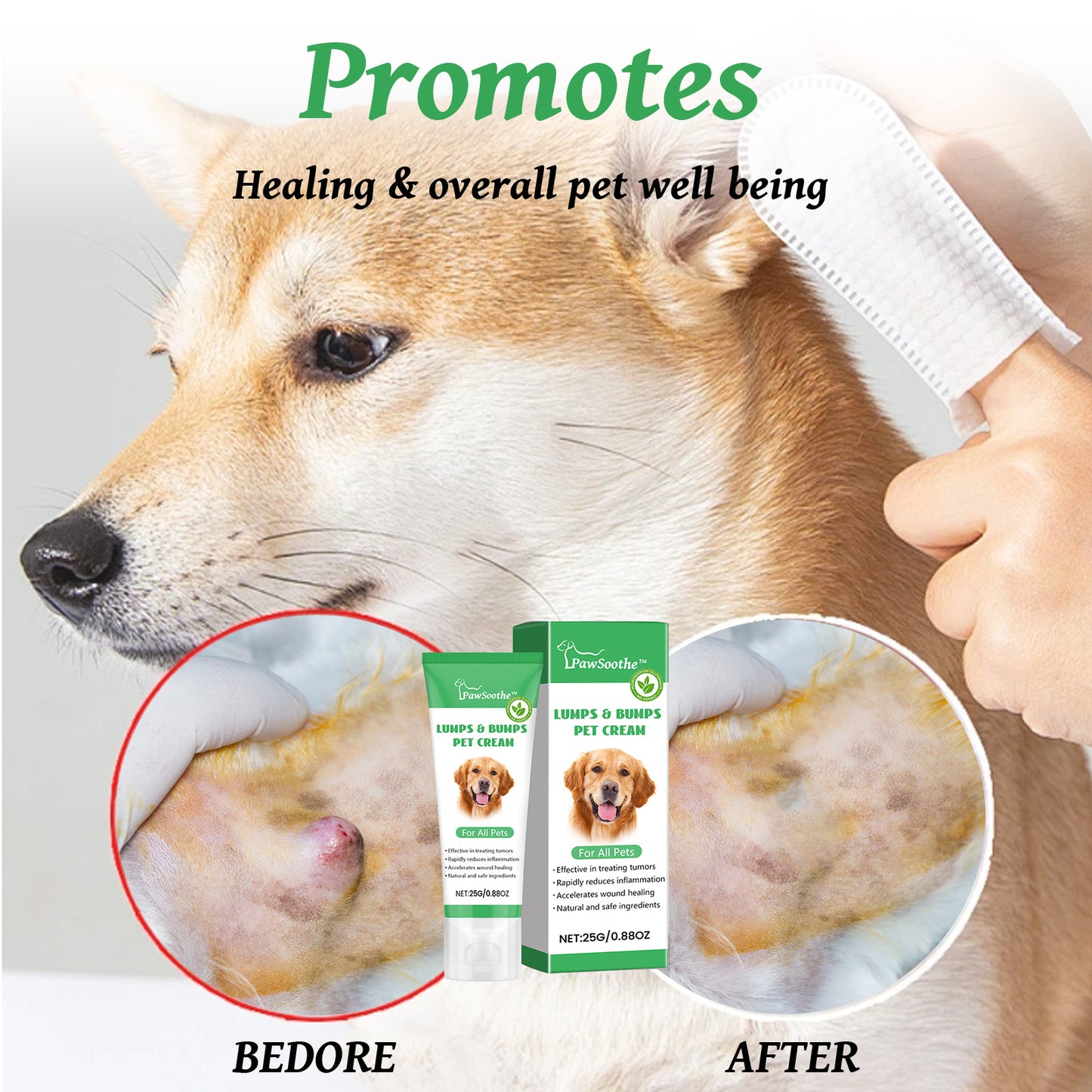 š©āāļø PawSoothe⢠Lumps & Bumps Pet Cream: Comprehensive Treatment for Various Tumors - Prevention + Treatment in One