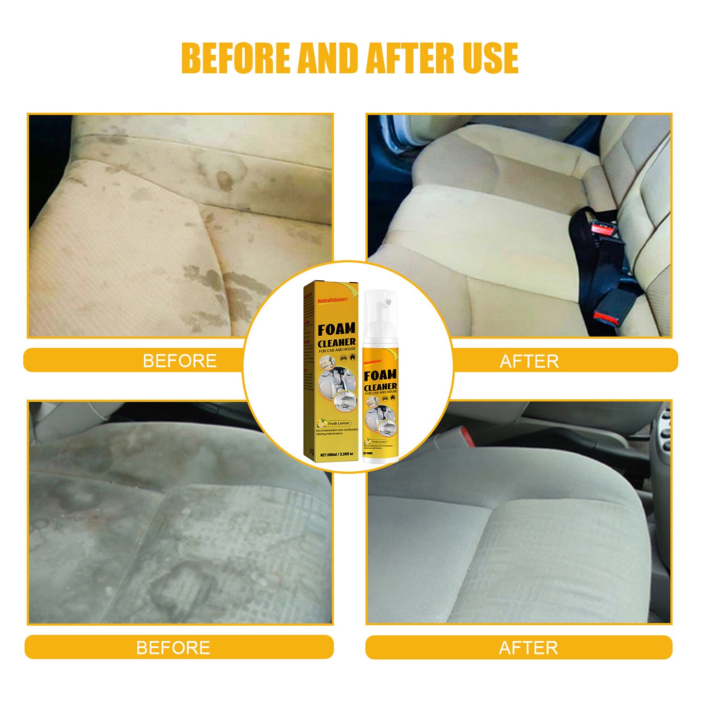 🌟Magical Cleaning Magic🏠Multi-Purpose Foam Cleaner🚗