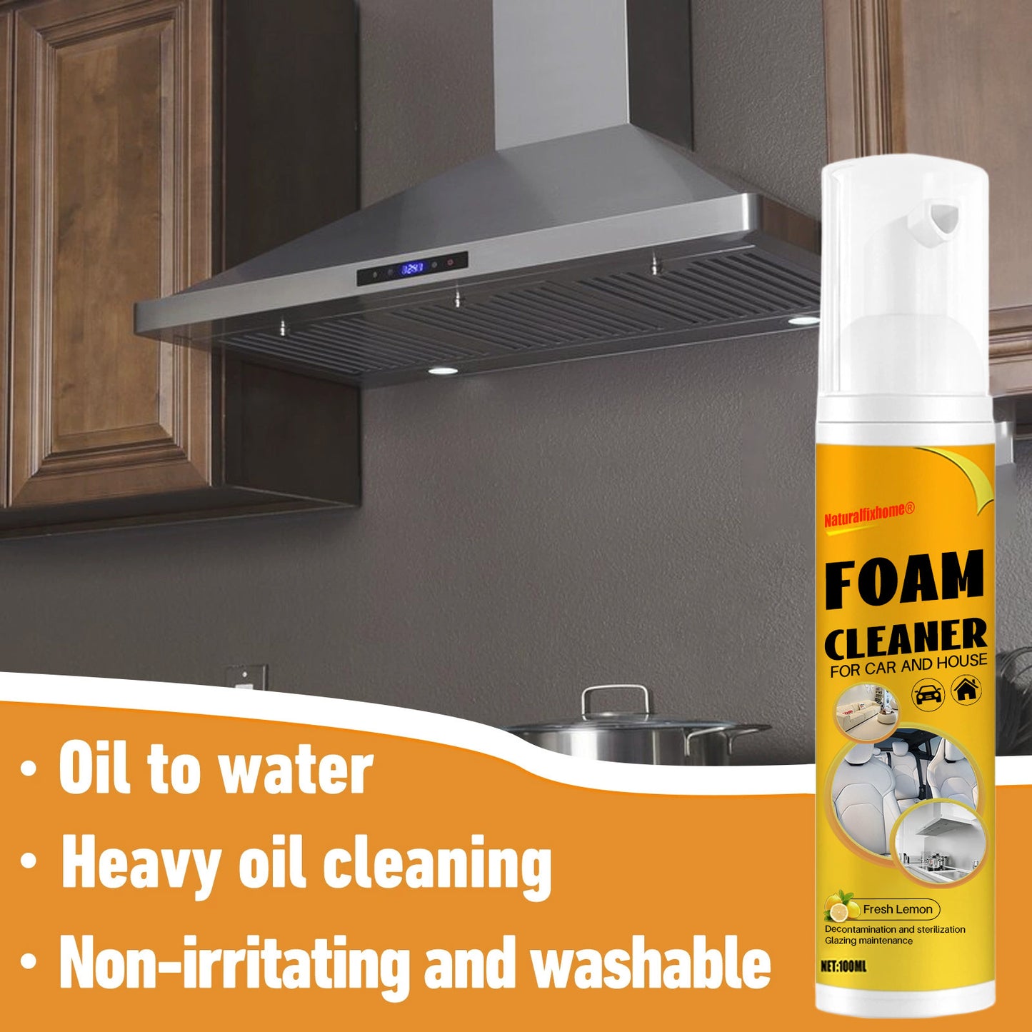 🌟Magical Cleaning Magic🏠Multi-Purpose Foam Cleaner🚗