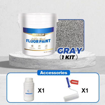✨Free brush🎁Wear-Resistant Anti-Slip Self-leveling Epoxy Floor Paint