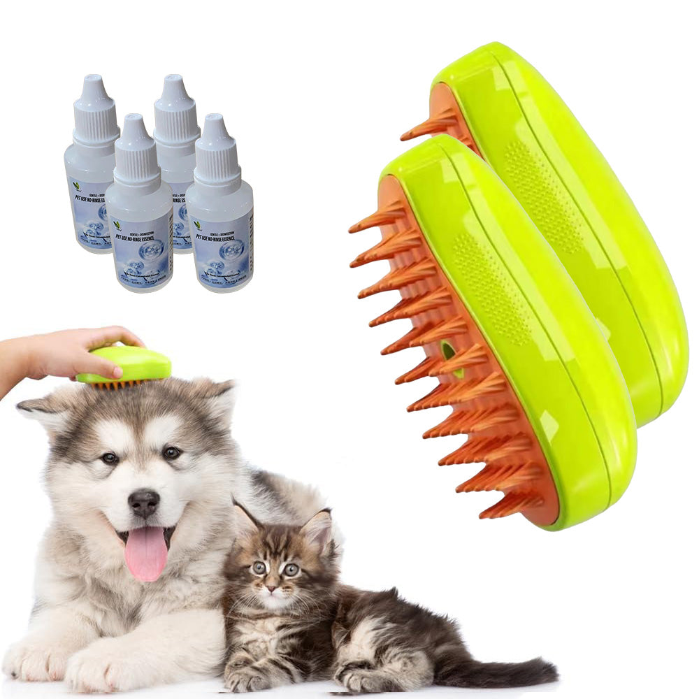 Cozyk™ Patented Exclusive Rechargeable Steam Pet Brush