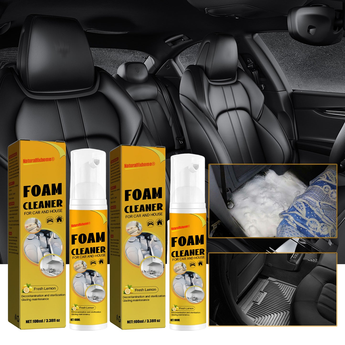 🌟Magical Cleaning Magic🏠Multi-Purpose Foam Cleaner🚗