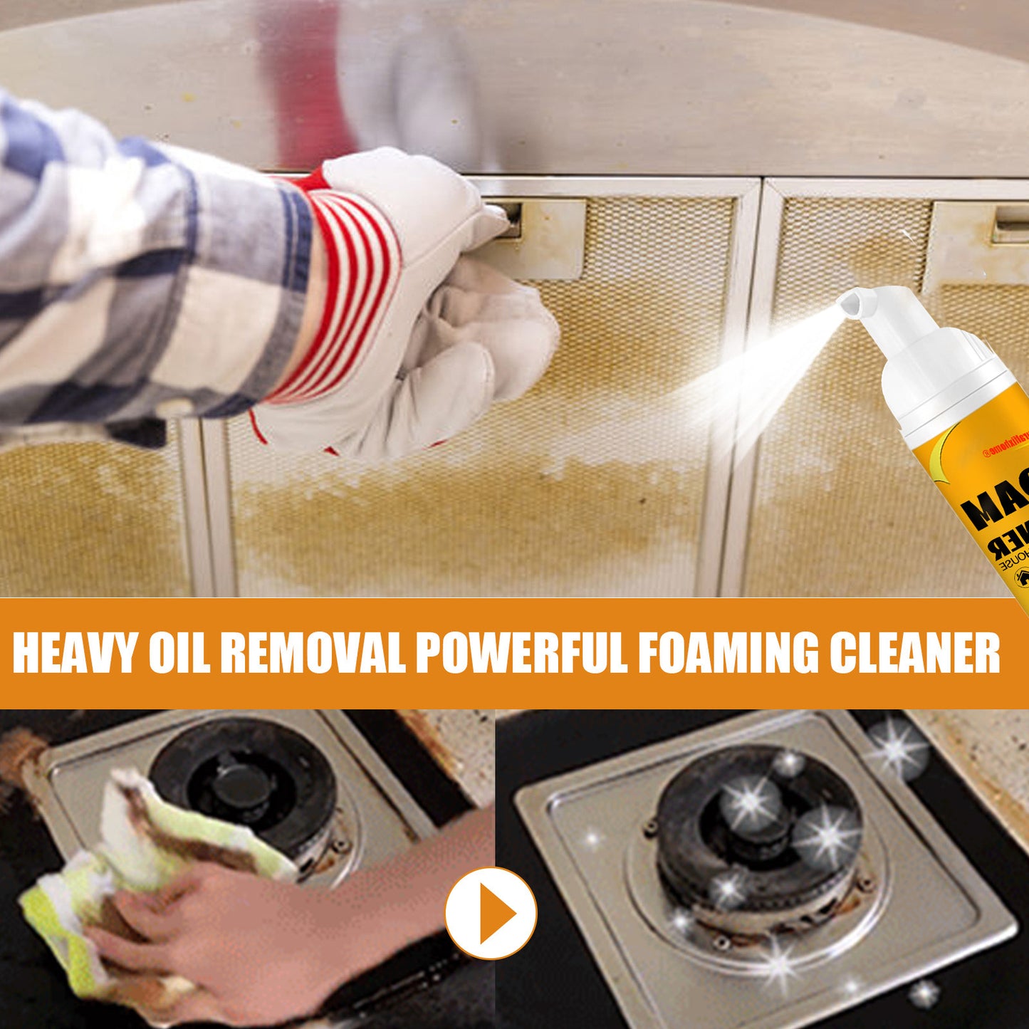 🌟Magical Cleaning Magic🏠Multi-Purpose Foam Cleaner🚗