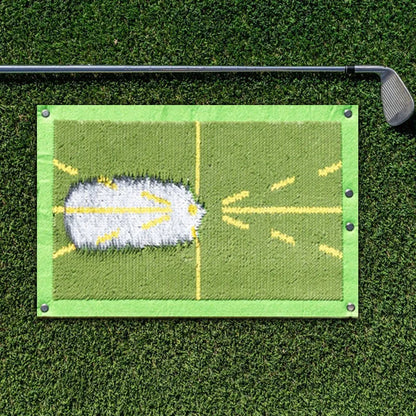 Golf Training Mat For Swing Detection Batting