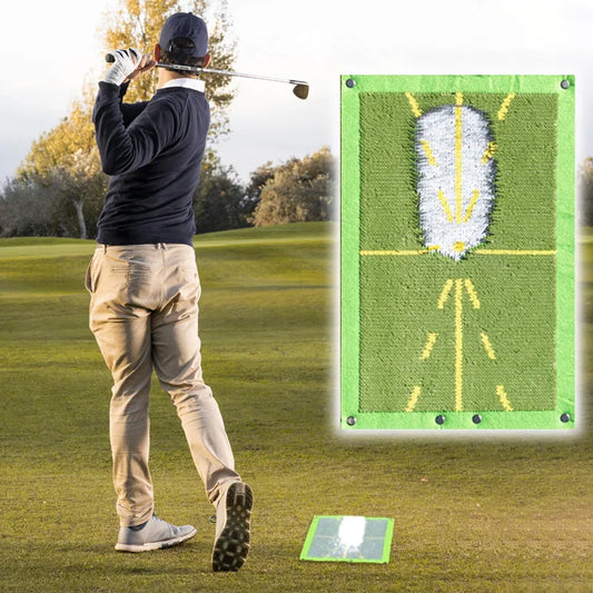 Golf Training Mat For Swing Detection Batting
