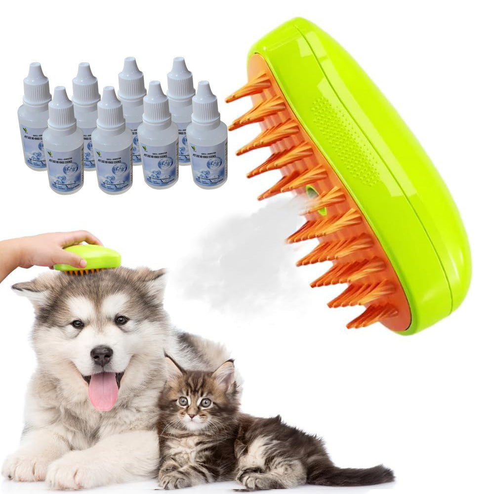 Cozyk™ Patented Exclusive Rechargeable Steam Pet Brush